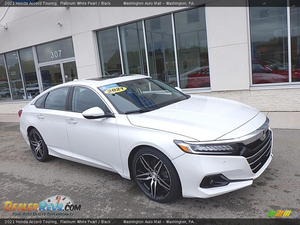 Front 3/4 View of 2021 Honda Accord Touring Photo #1