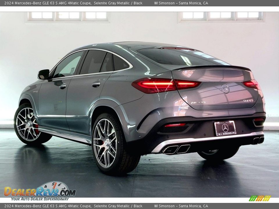 2024 Mercedes-Benz GLE 63 S AMG 4Matic Coupe Selenite Gray Metallic / Black Photo #2