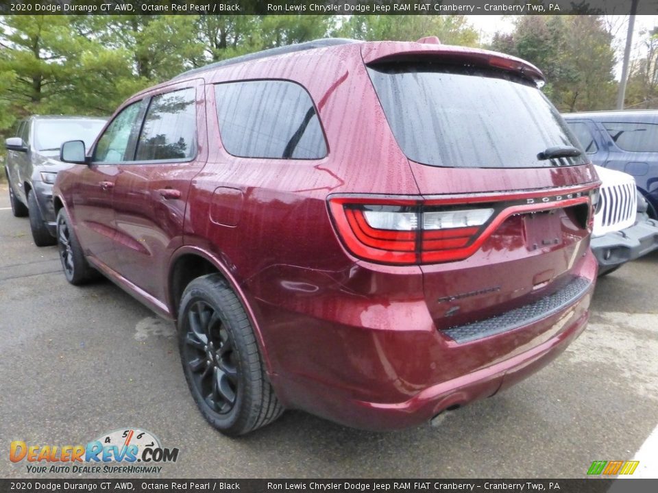 2020 Dodge Durango GT AWD Octane Red Pearl / Black Photo #2