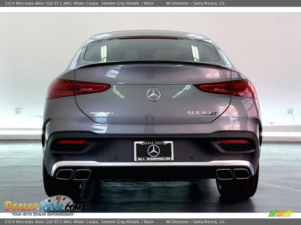 2024 Mercedes-Benz GLE 63 S AMG 4Matic Coupe Selenite Gray Metallic / Black Photo #3