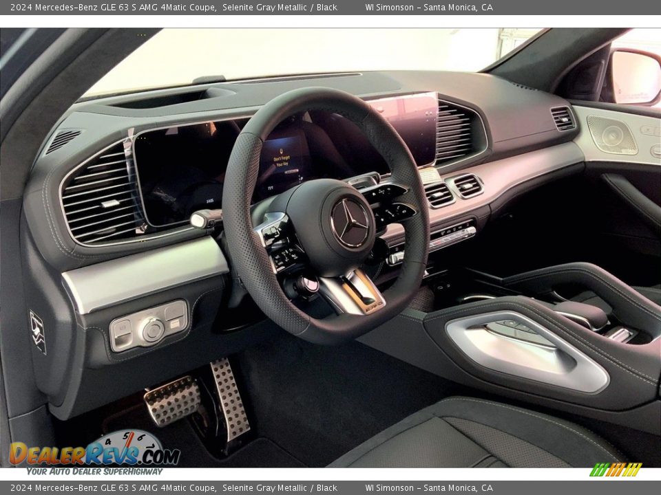 2024 Mercedes-Benz GLE 63 S AMG 4Matic Coupe Selenite Gray Metallic / Black Photo #4