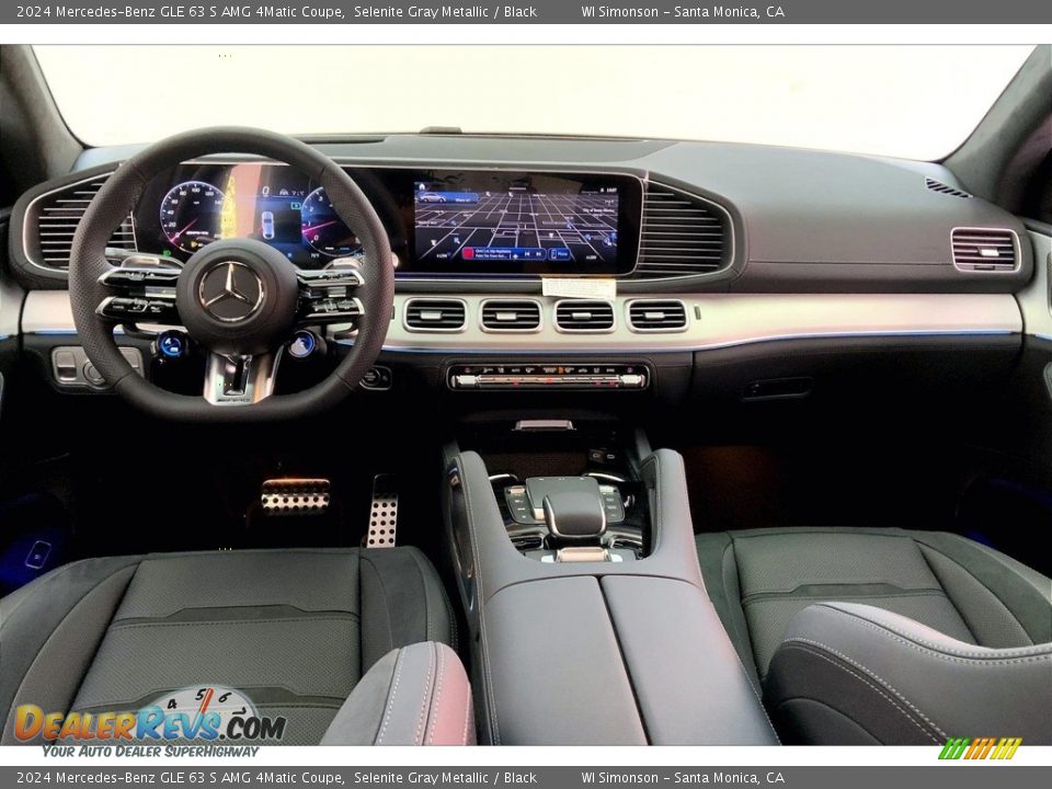2024 Mercedes-Benz GLE 63 S AMG 4Matic Coupe Selenite Gray Metallic / Black Photo #6