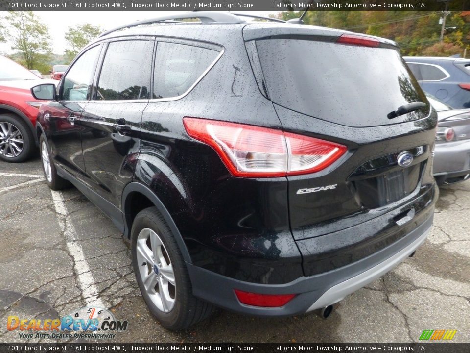 2013 Ford Escape SE 1.6L EcoBoost 4WD Tuxedo Black Metallic / Medium Light Stone Photo #2