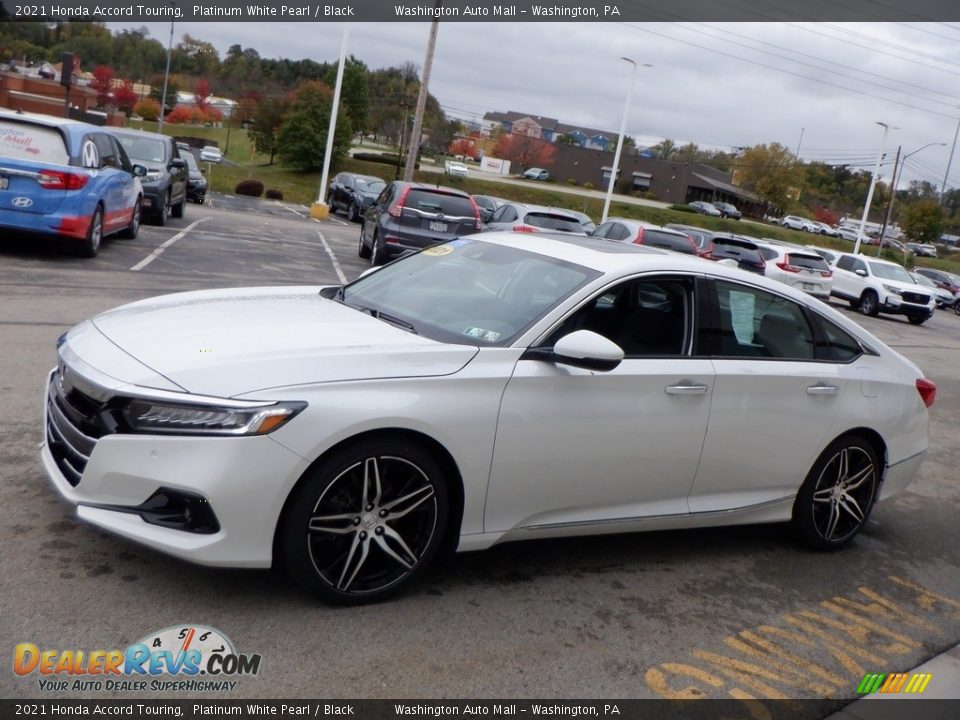 Platinum White Pearl 2021 Honda Accord Touring Photo #7