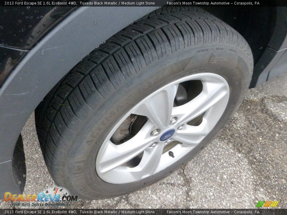 2013 Ford Escape SE 1.6L EcoBoost 4WD Tuxedo Black Metallic / Medium Light Stone Photo #5