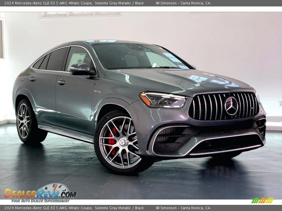 2024 Mercedes-Benz GLE 63 S AMG 4Matic Coupe Selenite Gray Metallic / Black Photo #12