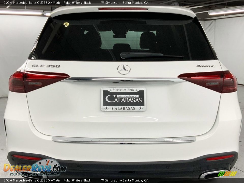 2024 Mercedes-Benz GLE 350 4Matic Polar White / Black Photo #5