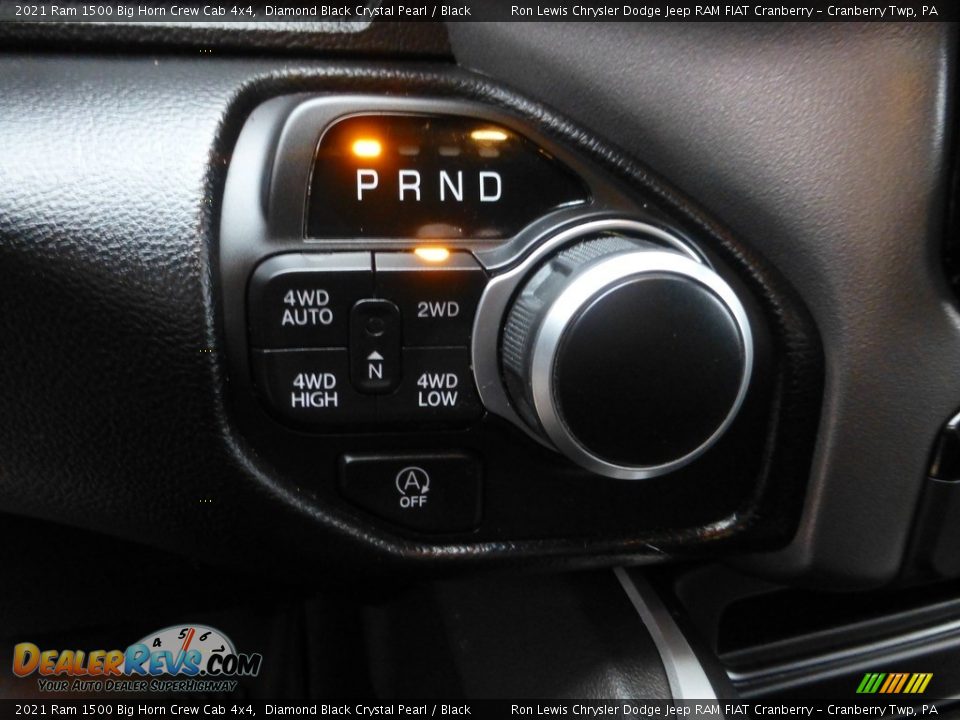 2021 Ram 1500 Big Horn Crew Cab 4x4 Diamond Black Crystal Pearl / Black Photo #15