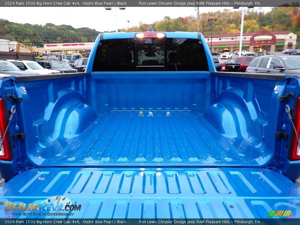 2024 Ram 1500 Big Horn Crew Cab 4x4 Hydro Blue Pearl / Black Photo #5