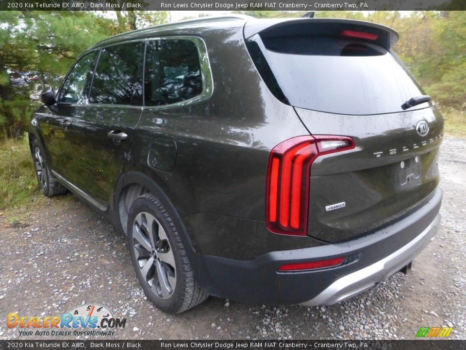 2020 Kia Telluride EX AWD Dark Moss / Black Photo #2