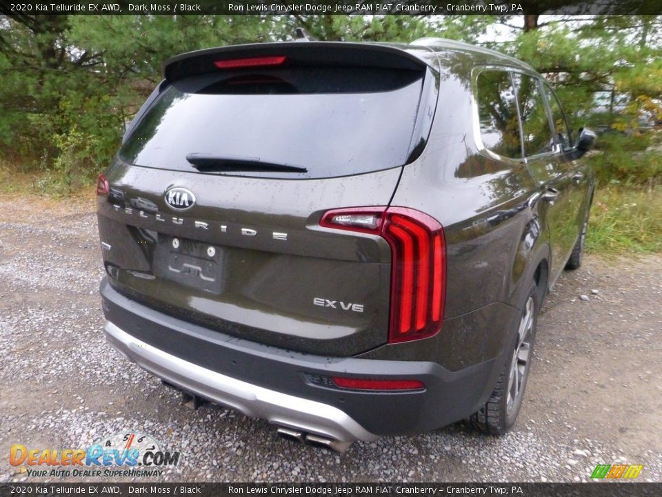 2020 Kia Telluride EX AWD Dark Moss / Black Photo #4