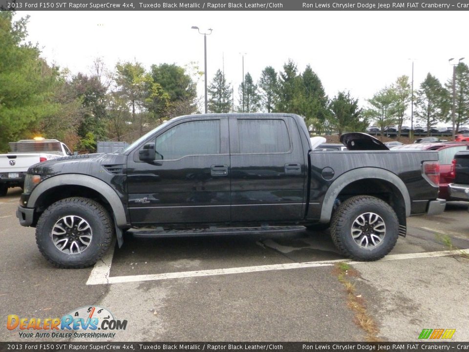 Tuxedo Black Metallic 2013 Ford F150 SVT Raptor SuperCrew 4x4 Photo #2