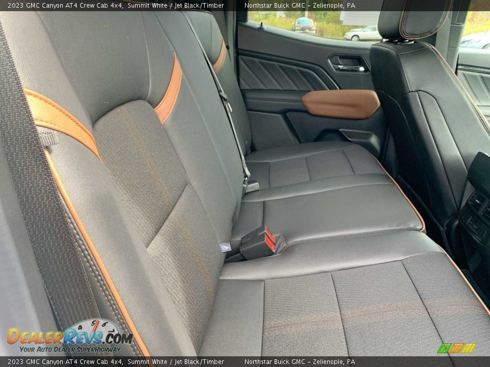 Rear Seat of 2023 GMC Canyon AT4 Crew Cab 4x4 Photo #26