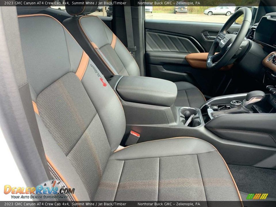 Front Seat of 2023 GMC Canyon AT4 Crew Cab 4x4 Photo #27