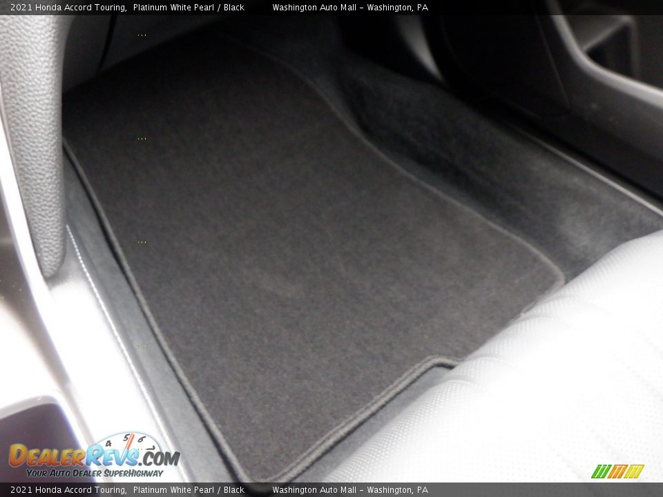 2021 Honda Accord Touring Platinum White Pearl / Black Photo #34