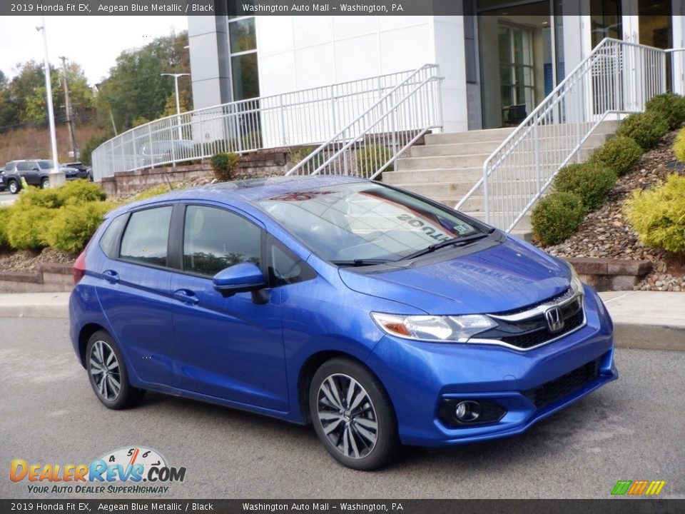 Front 3/4 View of 2019 Honda Fit EX Photo #1