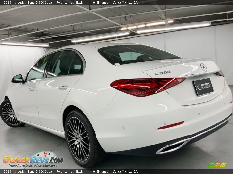 2023 Mercedes-Benz C 300 Sedan Polar White / Black Photo #6