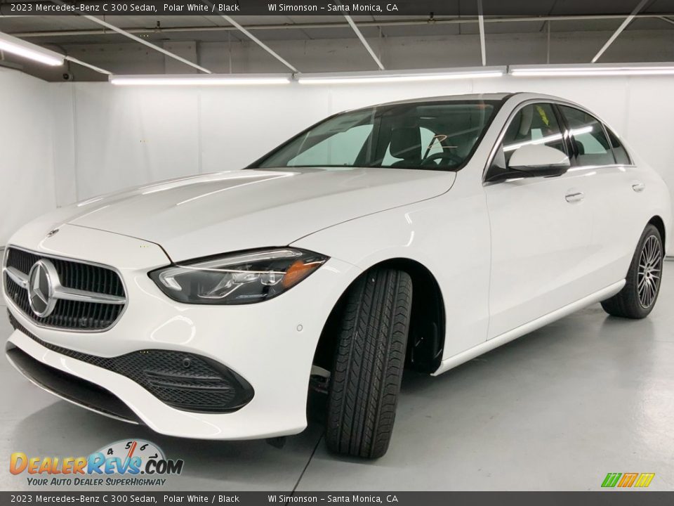 2023 Mercedes-Benz C 300 Sedan Polar White / Black Photo #7