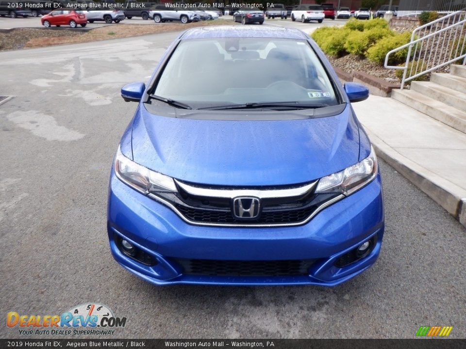 2019 Honda Fit EX Aegean Blue Metallic / Black Photo #4