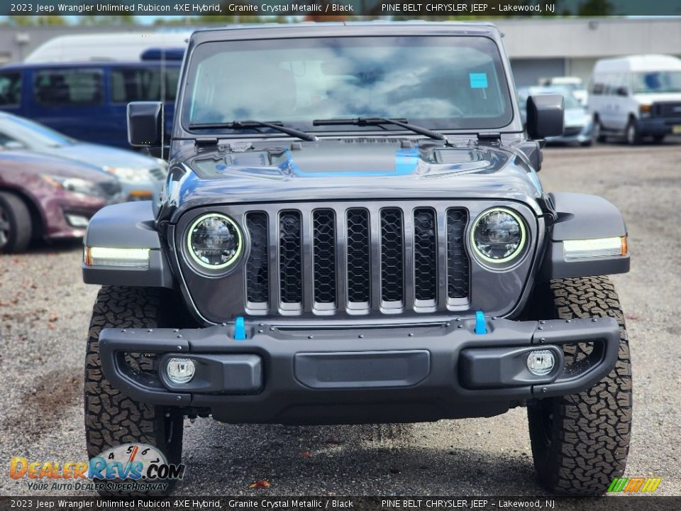 Granite Crystal Metallic 2023 Jeep Wrangler Unlimited Rubicon 4XE Hybrid Photo #2