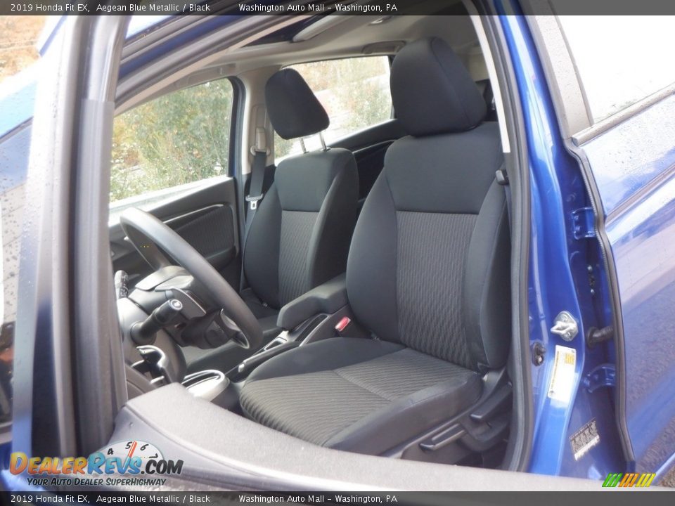 2019 Honda Fit EX Aegean Blue Metallic / Black Photo #10