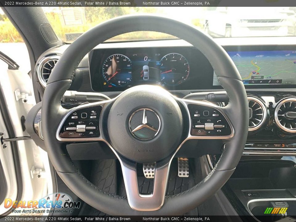 2022 Mercedes-Benz A 220 4Matic Sedan Steering Wheel Photo #11