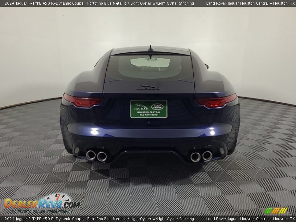 2024 Jaguar F-TYPE 450 R-Dynamic Coupe Portofino Blue Metallic / Light Oyster w/Light Oyster Stitching Photo #7