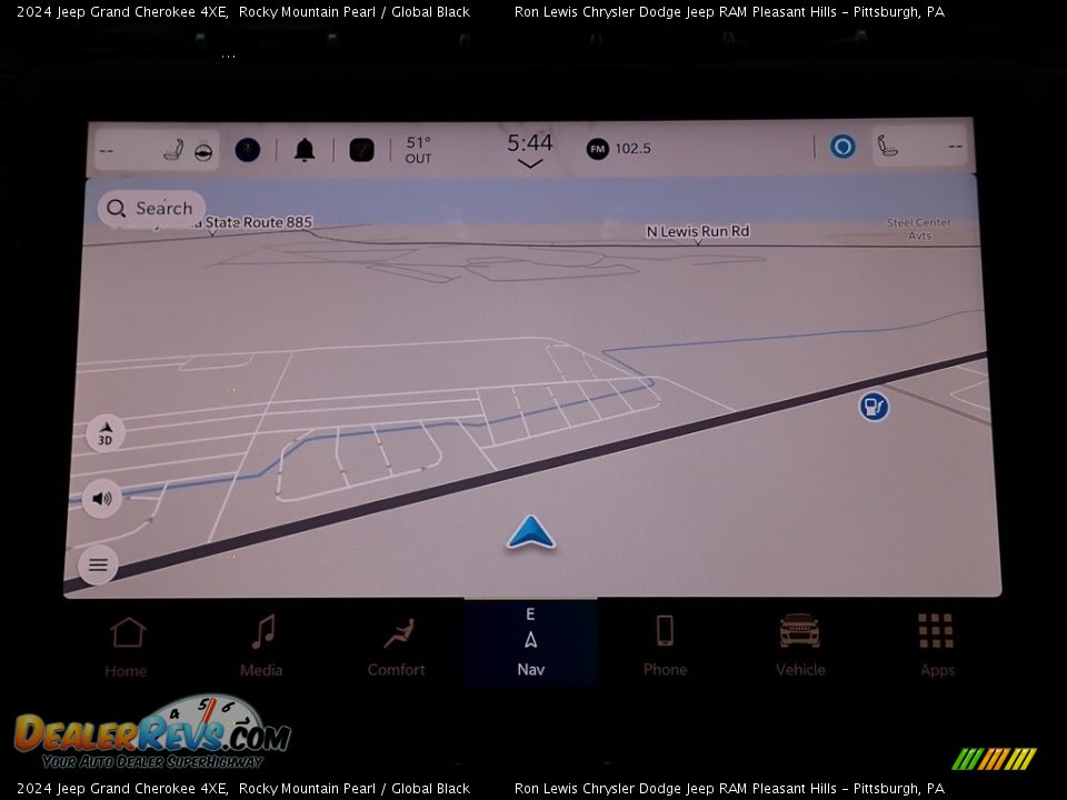 Navigation of 2024 Jeep Grand Cherokee 4XE Photo #18