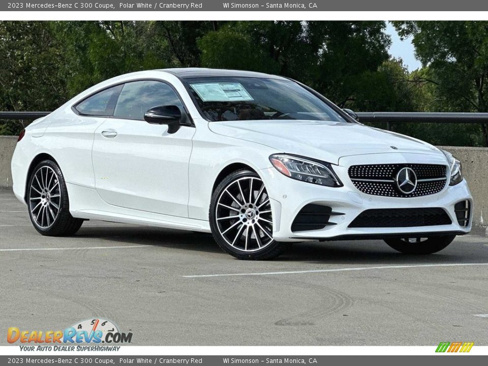 Front 3/4 View of 2023 Mercedes-Benz C 300 Coupe Photo #2