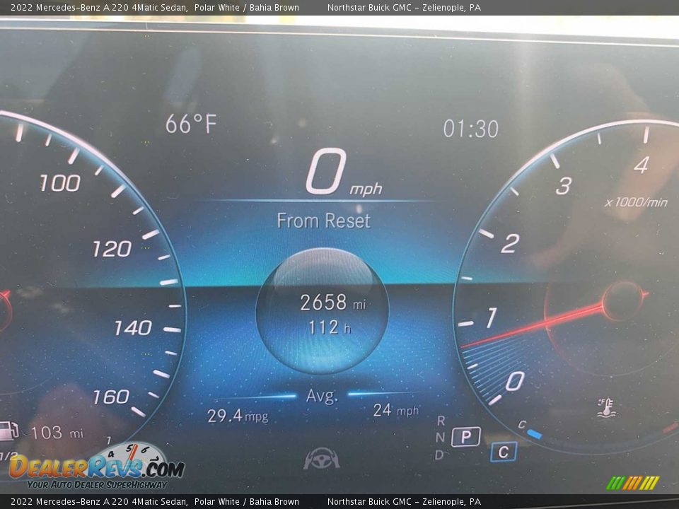 2022 Mercedes-Benz A 220 4Matic Sedan Gauges Photo #12