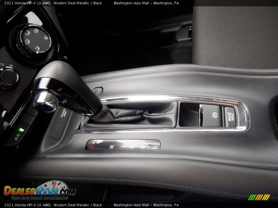 2021 Honda HR-V LX AWD Modern Steel Metallic / Black Photo #16