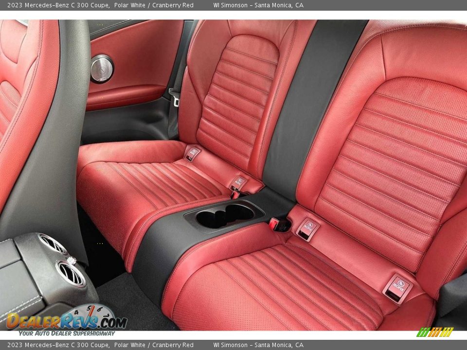 Rear Seat of 2023 Mercedes-Benz C 300 Coupe Photo #9