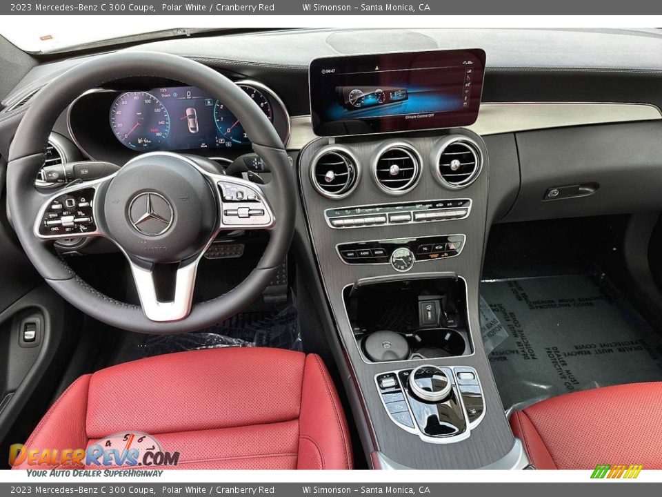 Dashboard of 2023 Mercedes-Benz C 300 Coupe Photo #10