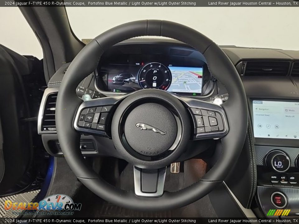 2024 Jaguar F-TYPE 450 R-Dynamic Coupe Steering Wheel Photo #17