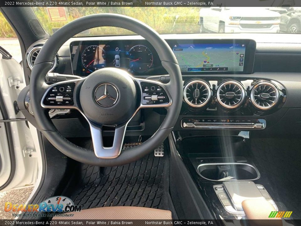 Dashboard of 2022 Mercedes-Benz A 220 4Matic Sedan Photo #21