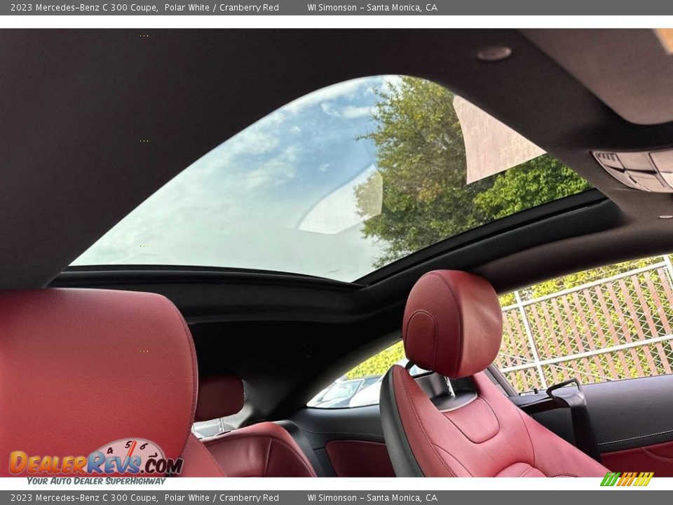 Sunroof of 2023 Mercedes-Benz C 300 Coupe Photo #14