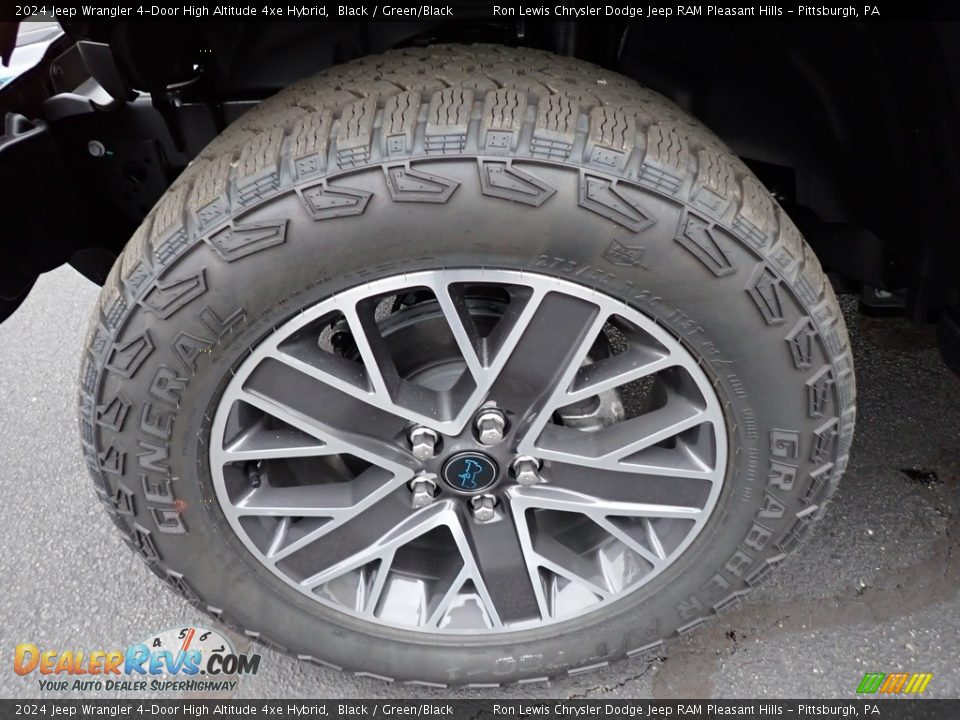 2024 Jeep Wrangler 4-Door High Altitude 4xe Hybrid Wheel Photo #10
