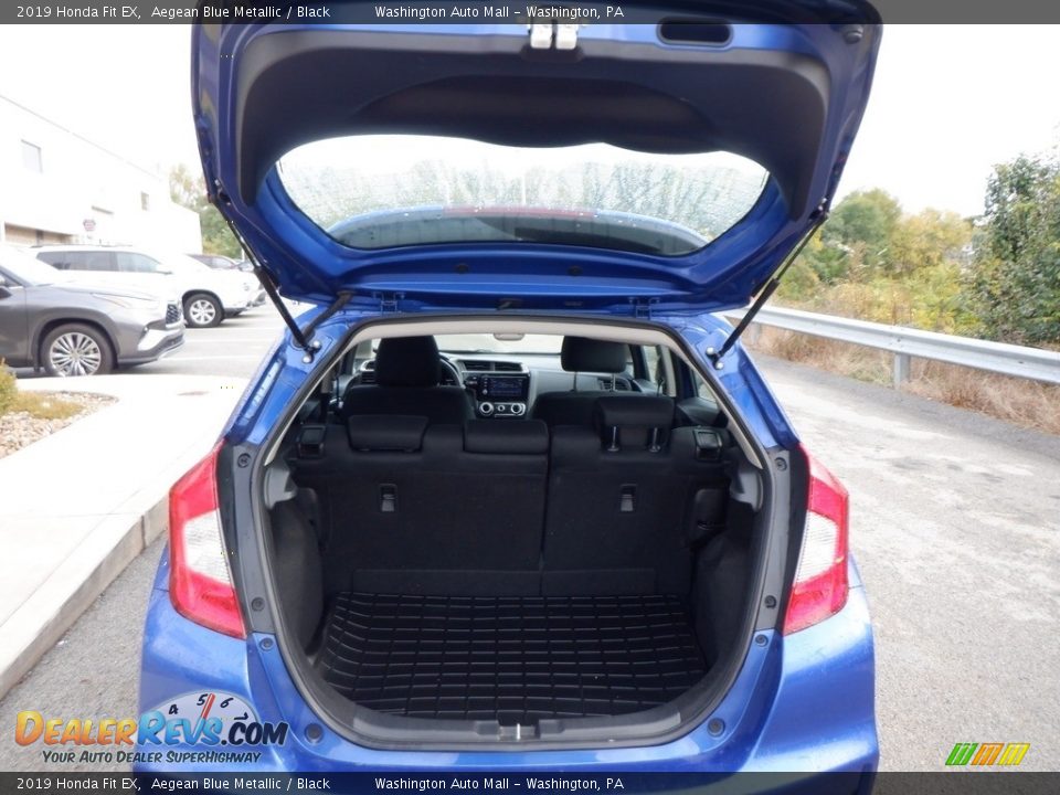 2019 Honda Fit EX Aegean Blue Metallic / Black Photo #29