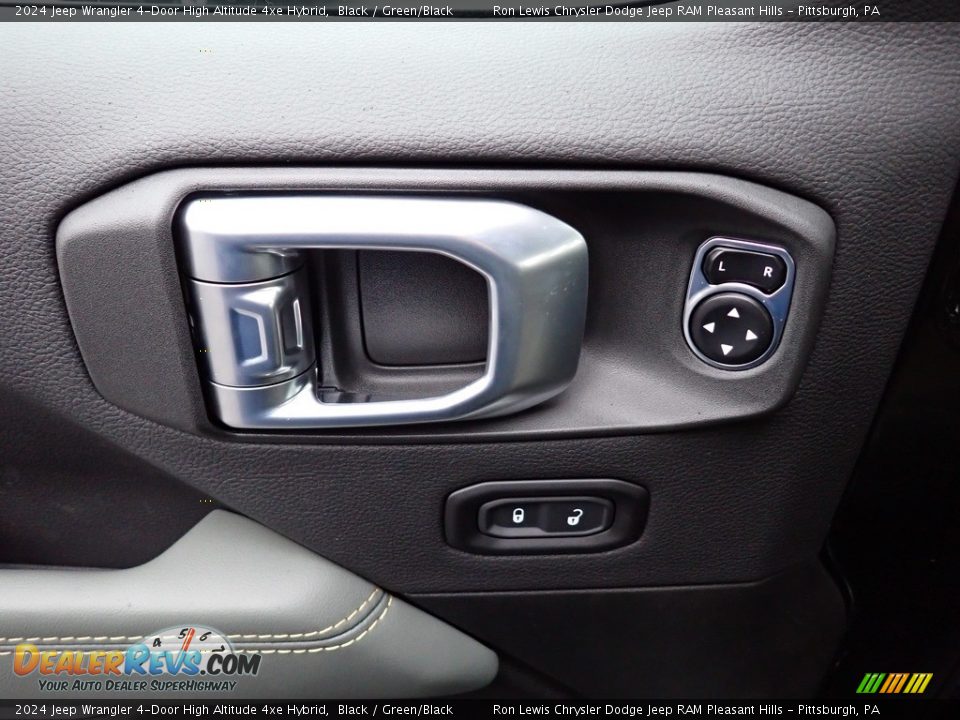 Door Panel of 2024 Jeep Wrangler 4-Door High Altitude 4xe Hybrid Photo #14