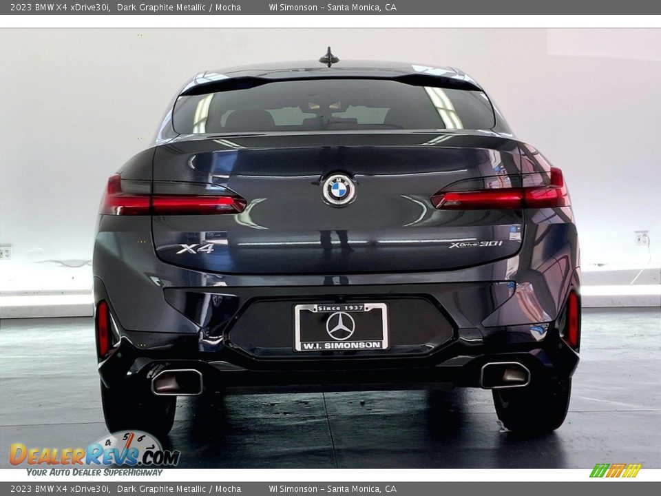 2023 BMW X4 xDrive30i Dark Graphite Metallic / Mocha Photo #2
