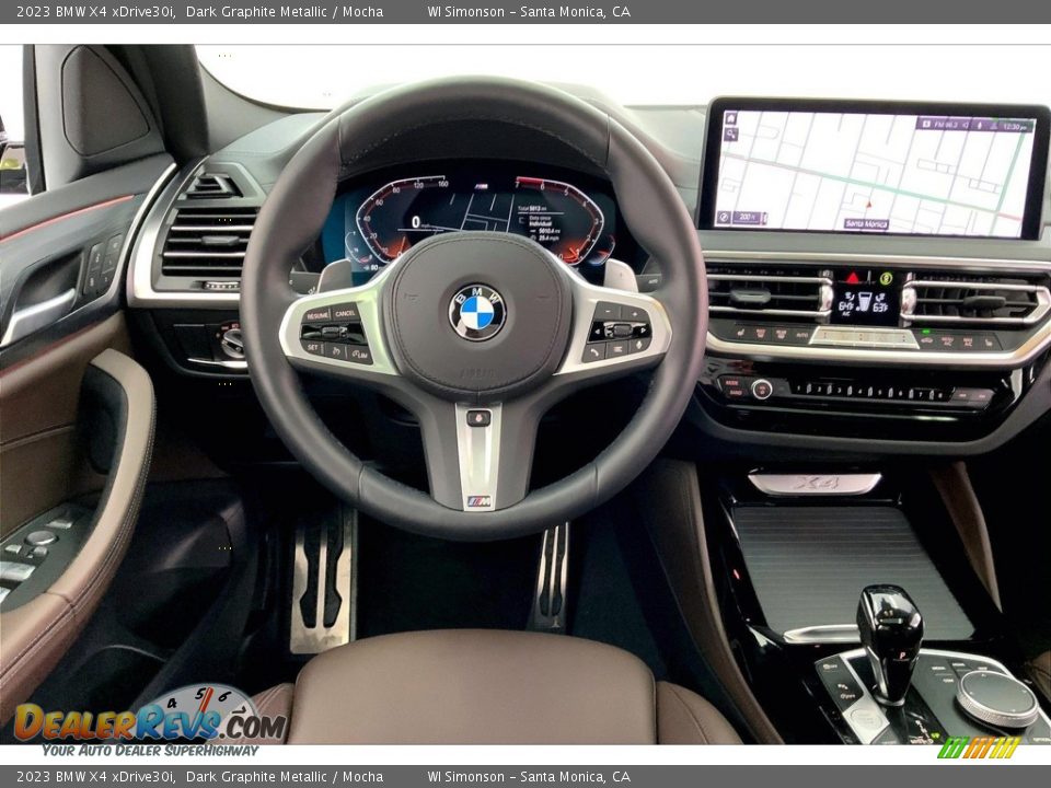 Dashboard of 2023 BMW X4 xDrive30i Photo #3