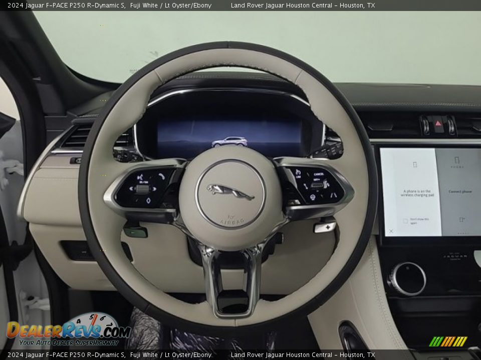 2024 Jaguar F-PACE P250 R-Dynamic S Steering Wheel Photo #17