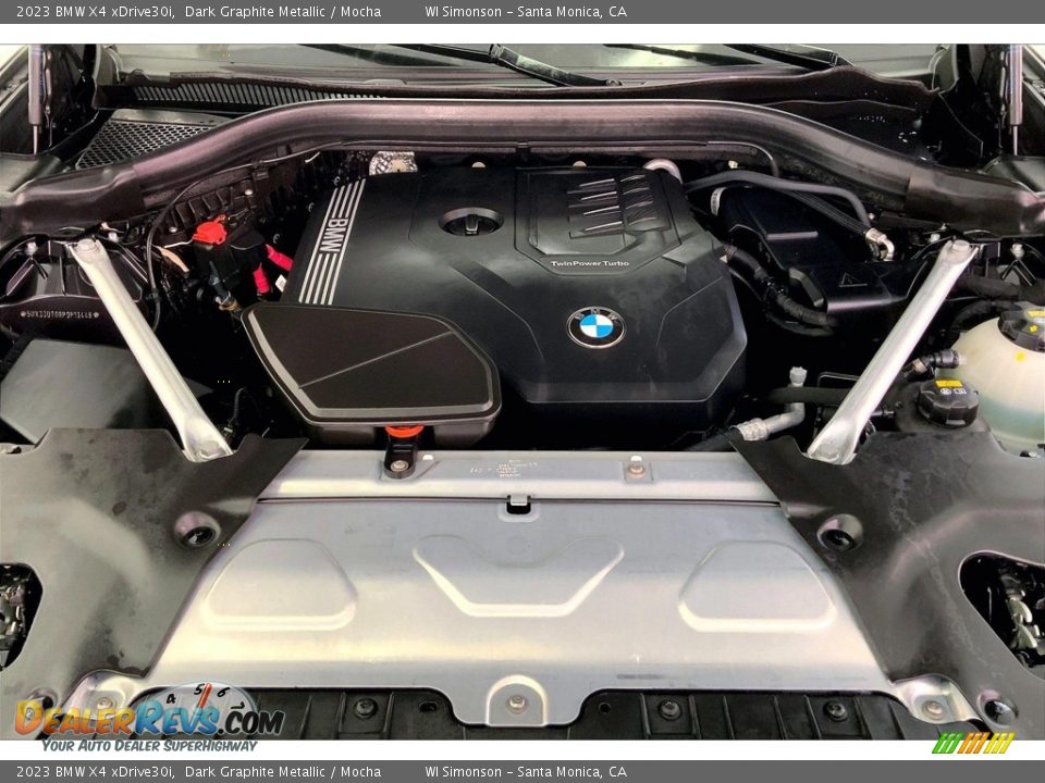 2023 BMW X4 xDrive30i 2.0 Liter TwinPower Turbocharged DOHC 16-Valve Inline 4 Cylinder Engine Photo #8
