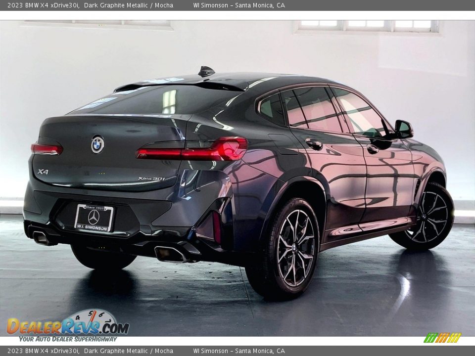 Dark Graphite Metallic 2023 BMW X4 xDrive30i Photo #12