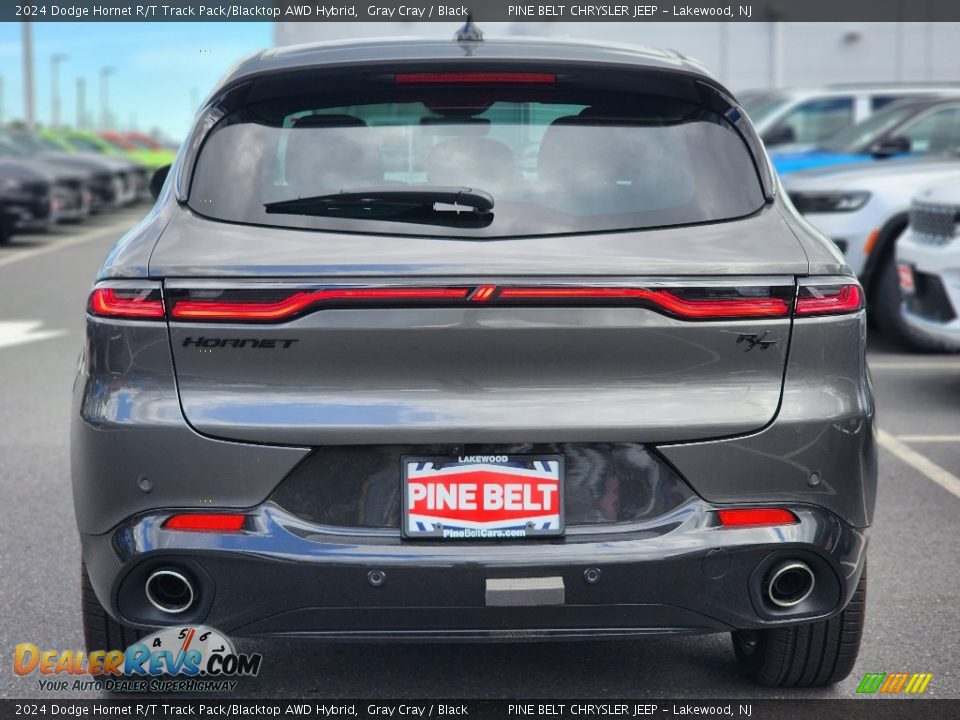 2024 Dodge Hornet R/T Track Pack/Blacktop AWD Hybrid Gray Cray / Black Photo #6