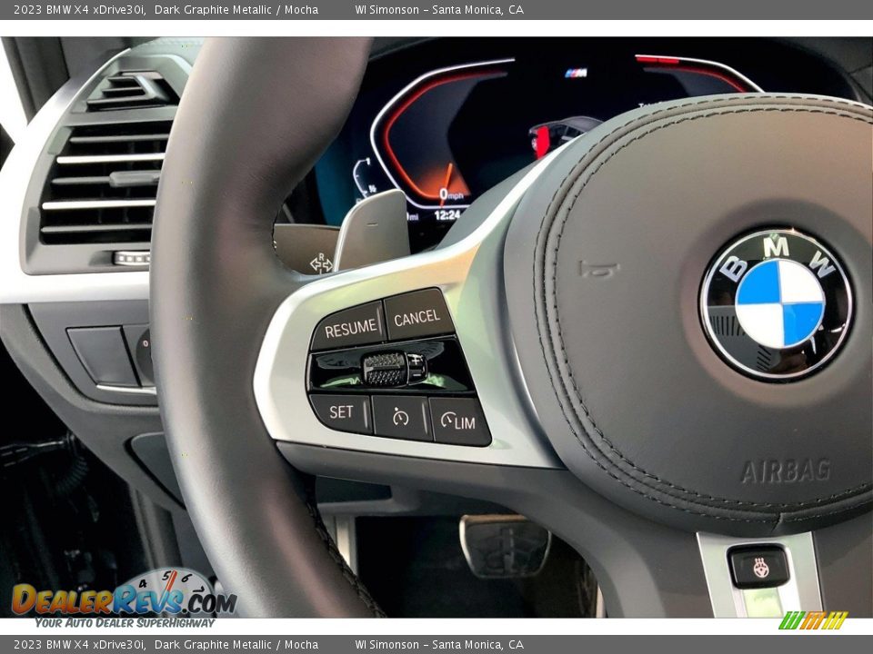 2023 BMW X4 xDrive30i Steering Wheel Photo #20