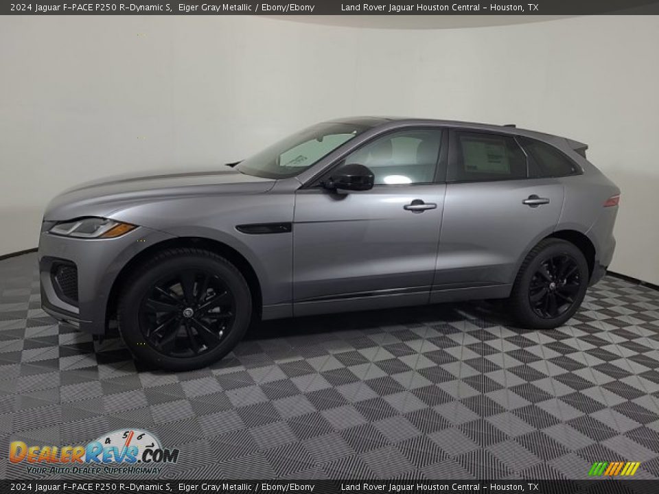 2024 Jaguar F-PACE P250 R-Dynamic S Eiger Gray Metallic / Ebony/Ebony Photo #6