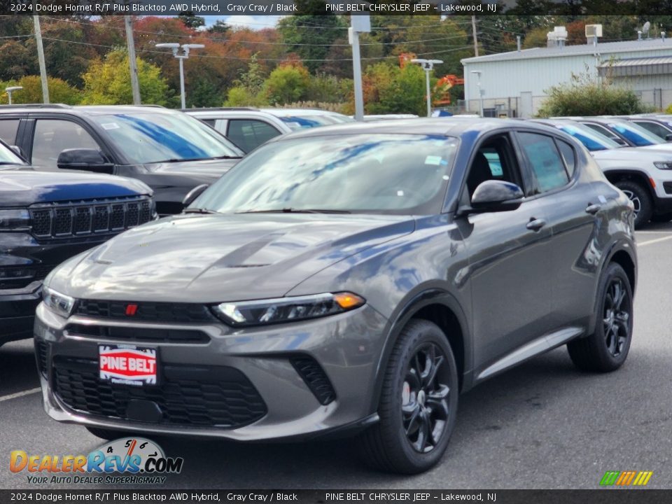 2024 Dodge Hornet R/T Plus Blacktop AWD Hybrid Gray Cray / Black Photo #1