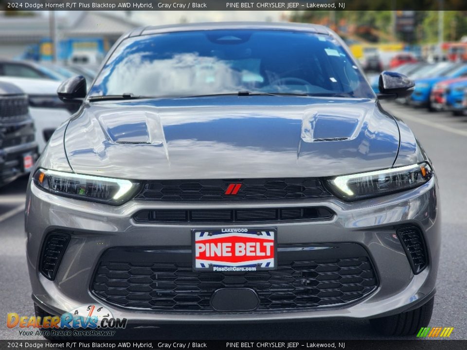 2024 Dodge Hornet R/T Plus Blacktop AWD Hybrid Gray Cray / Black Photo #2