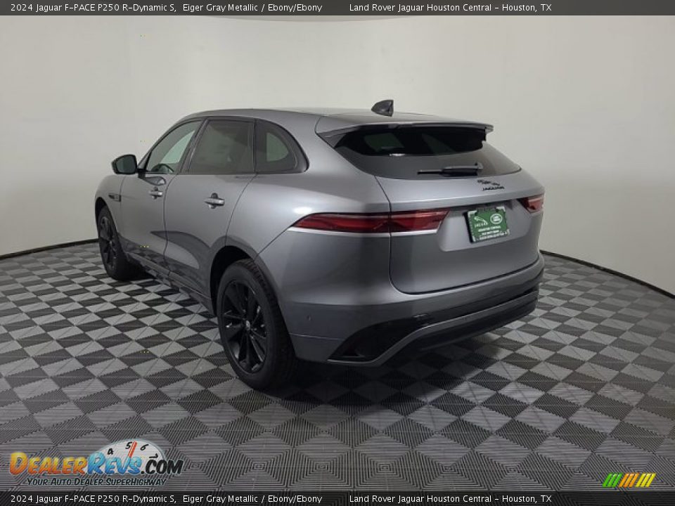 2024 Jaguar F-PACE P250 R-Dynamic S Eiger Gray Metallic / Ebony/Ebony Photo #10